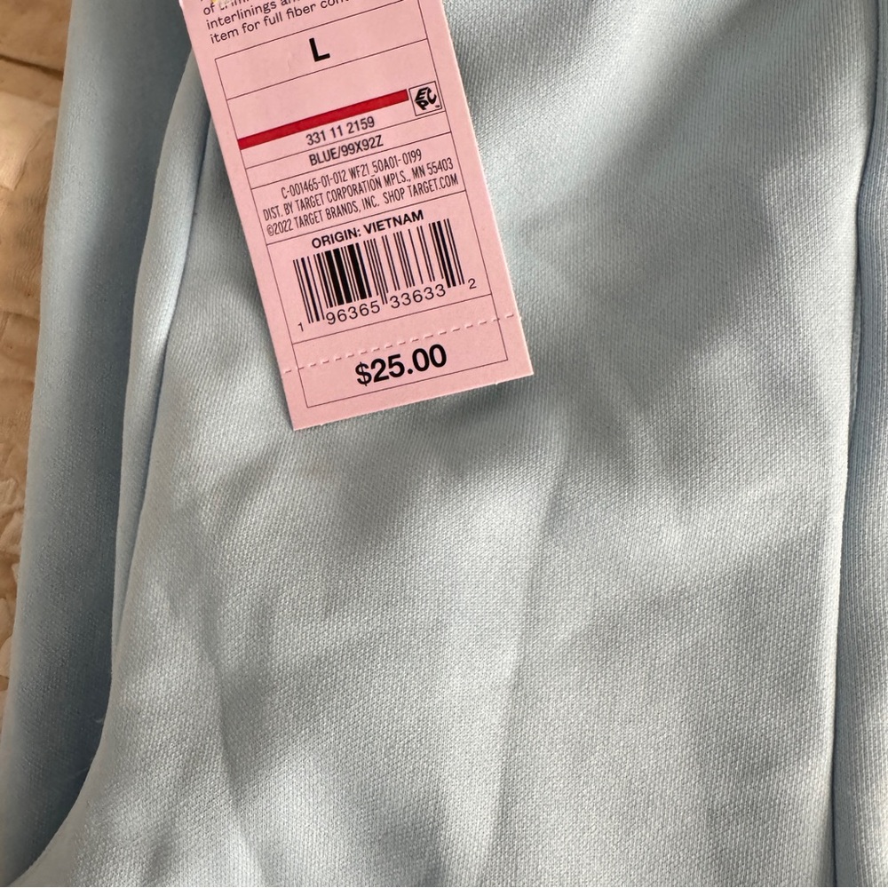 Wild Fable Light Blue and White Track Pants - Picture 9 of 9